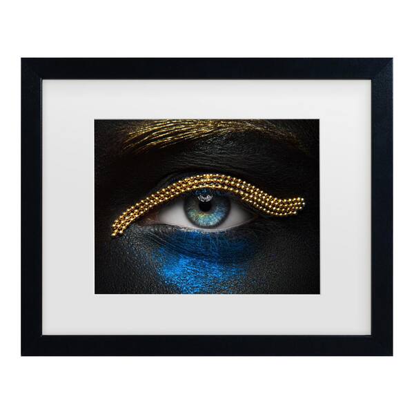 Trademark Fine Art Alex Malikov Macro Beauty Matted Framed Photography Wall Art 13 in. x 16 in