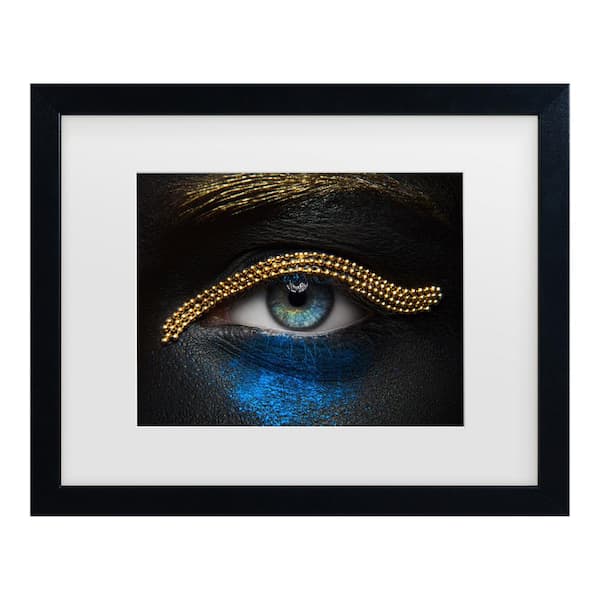 Trademark Fine Art Alex Malikov Macro Beauty Matted Framed Photography Wall Art 18 in. x 22 in.