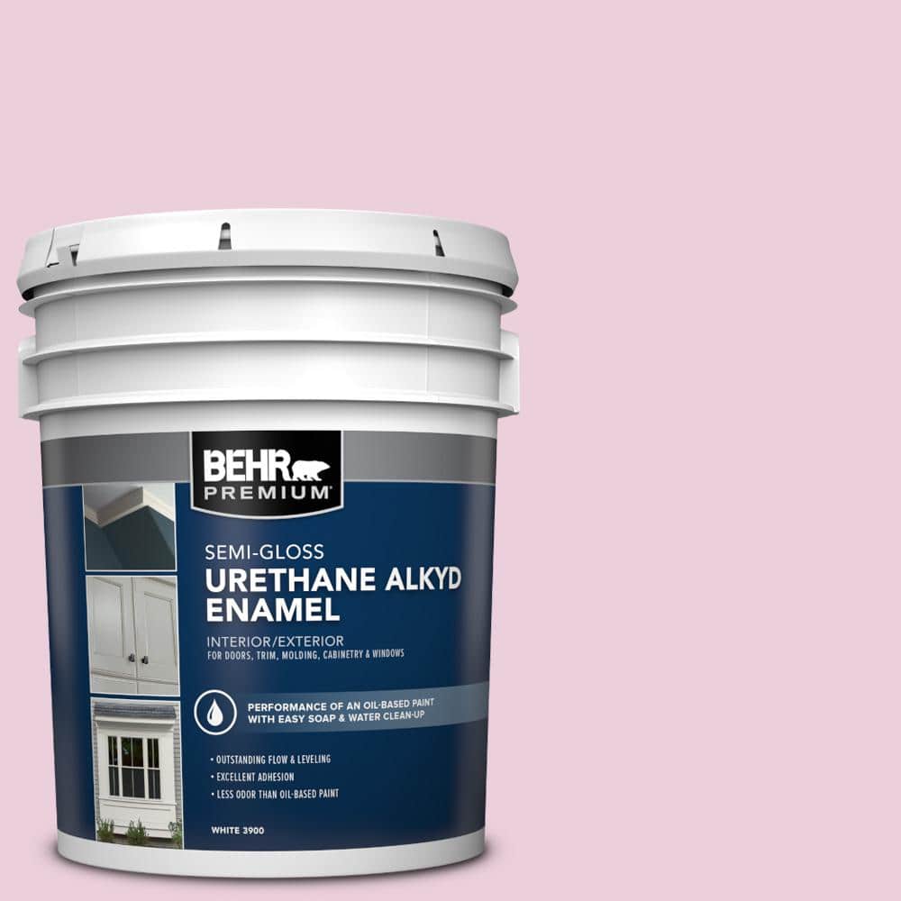 5 gal. #M130-2 Creamy Freesia Urethane Alkyd Semi-Gloss Enamel Interior/Exterior Paint price history on PriceWatchPro