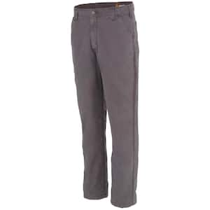 Carhartt Canvas Work Dungaree Pants, Men&s Black