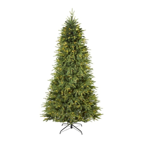 7 ft. Pre-lit Vancouver Fir "Natural Look" Artificial Christmas Tree with 500-Clear LED Lights