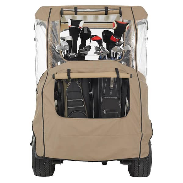 Classic Accessories FadeSafe E-Z-Go Khaki Golf Car Enclosure 40