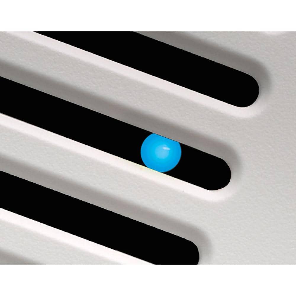 White 10.75" Energy Star Ceiling and Wall Mount Ventilation Fan