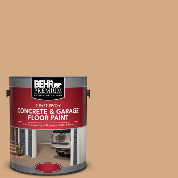 BEHR Premium 1 gal. #PFC-22 Cold Lager 1-Part Epoxy Satin Interior/Exterior Concrete and Garage Floor Paint