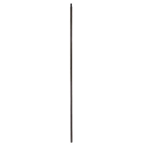 arteferro 44 in. x 9/16 in. Smooth Square Bar Dark Champagne Powder Coated Wrought Iron Baluster