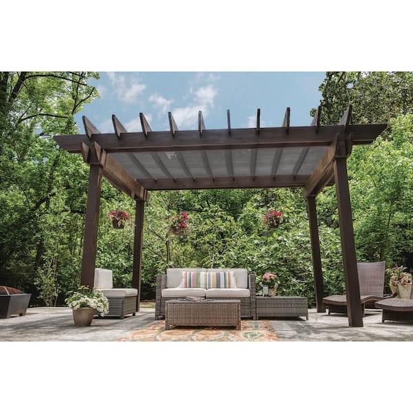 6 ft. x 50 ft. Black Sun Shade Fabric Shade Cloth