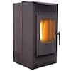 Castle 1,500 sq. ft. Serenity Pellet Stove Heating Capability 12327 - The  Home Depot