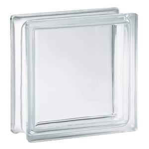 3 in. Thick Series 8 in. x 8 in. x 3 in. (10-Pack) Clear Pattern Glass Block (Actual 7.75 x 7.75 x 3.12 in.)