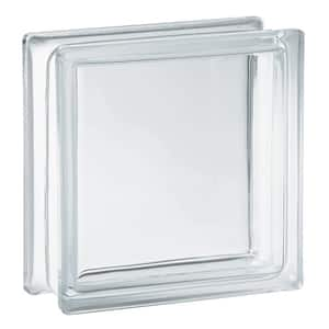 KraftyBlok Clear Glass Block for Crafts, 7.75 x 3.75 Inches 