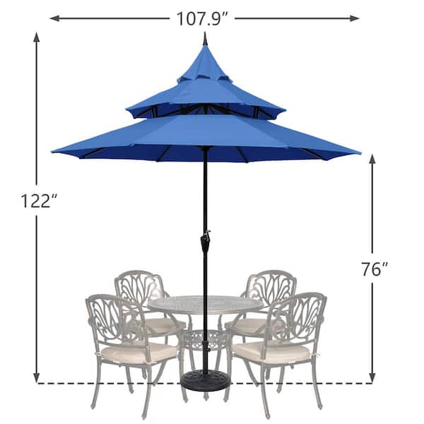 13 foot patio umbrella replacement Treasure Garden AKZ13