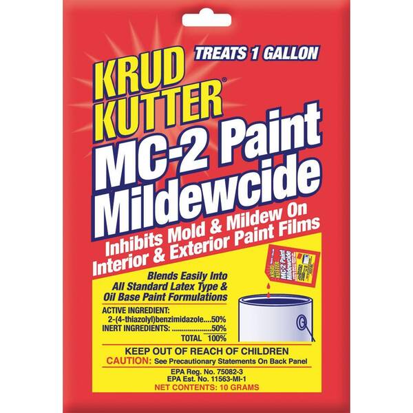 Krud Kutter MC-2 Paint Mildewcide 0.35 oz. Interior/Exterior Paint Mildewcide