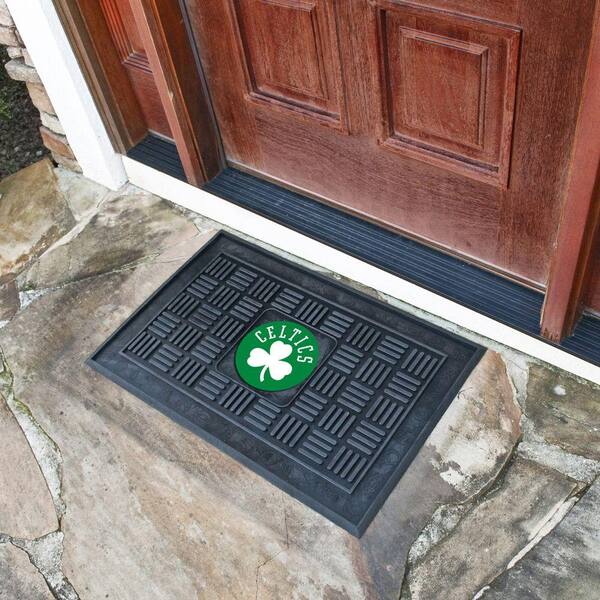 FANMATS Boston Celtics 19 in. x 30 in. Door Mat 11402