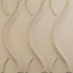 19-5/8-in W x 19-5/8-in H Nexus EnduraWall Decorative 3D Wall Panel Smokey Beige
