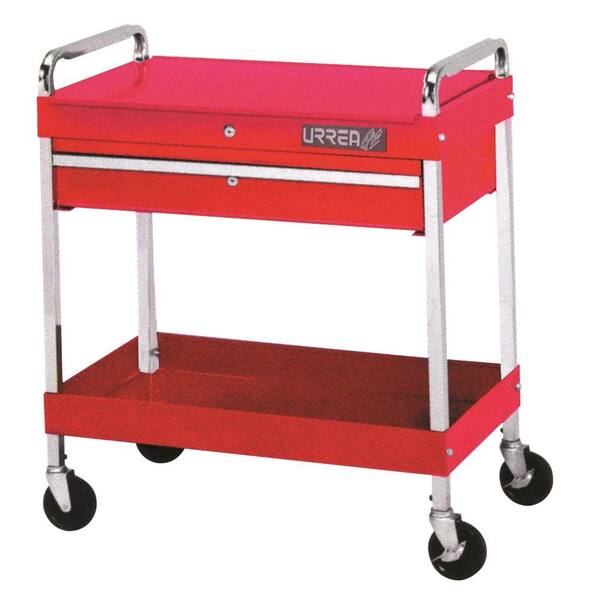 URREA 16 in. 1-Drawer Utility Cart Cabinet