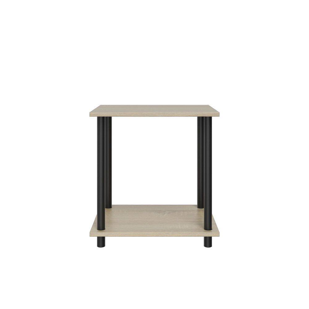 2-Tiers Wood Household Shelving Unit in Natural Oak (14.96 in. W x 15.87 in. H x 11.02 in. D) price history on PriceWatchPro