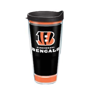 NFL Cincinnati Bengals Touchdown 24 oz. Double Walled Insulated Tumbler with Lid