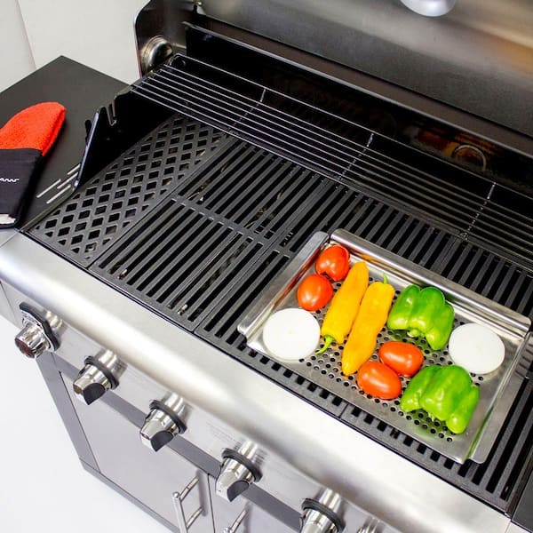 Reviews for Brinkmann 6-Burner Dual Fuel Grill in Slate | Pg 1
