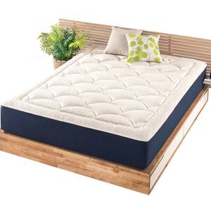 12 in. Plush Marshmallow Memory Foam Mattress, Pillow Top, Full