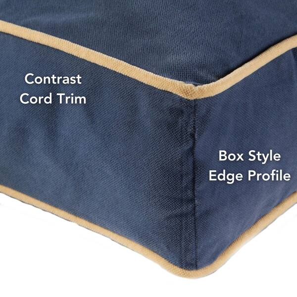 Happy Hounds Buster Large Denim Dog Bed DB150L-DENIM - The Home Depot