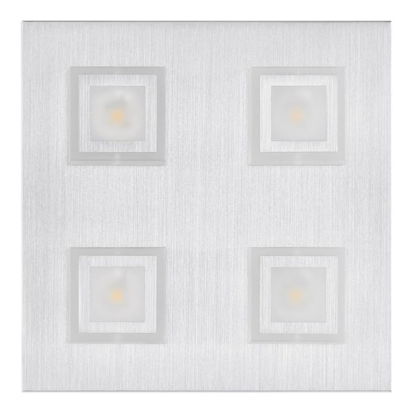 Hampton Bay Garfield 11 in. W x 2.42 in. H Integrated LED