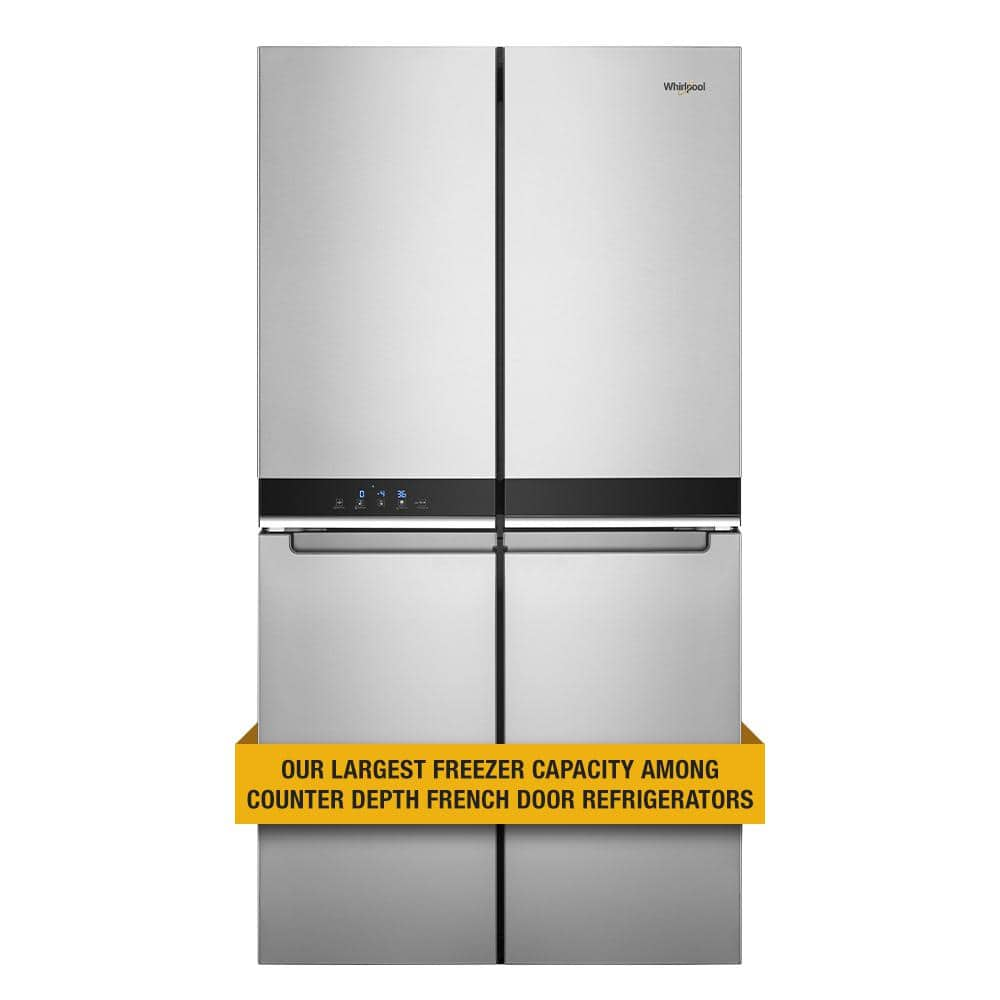 Whirlpool glass deals refrigerator