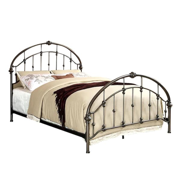 Carta Brushed Bronze King Bed