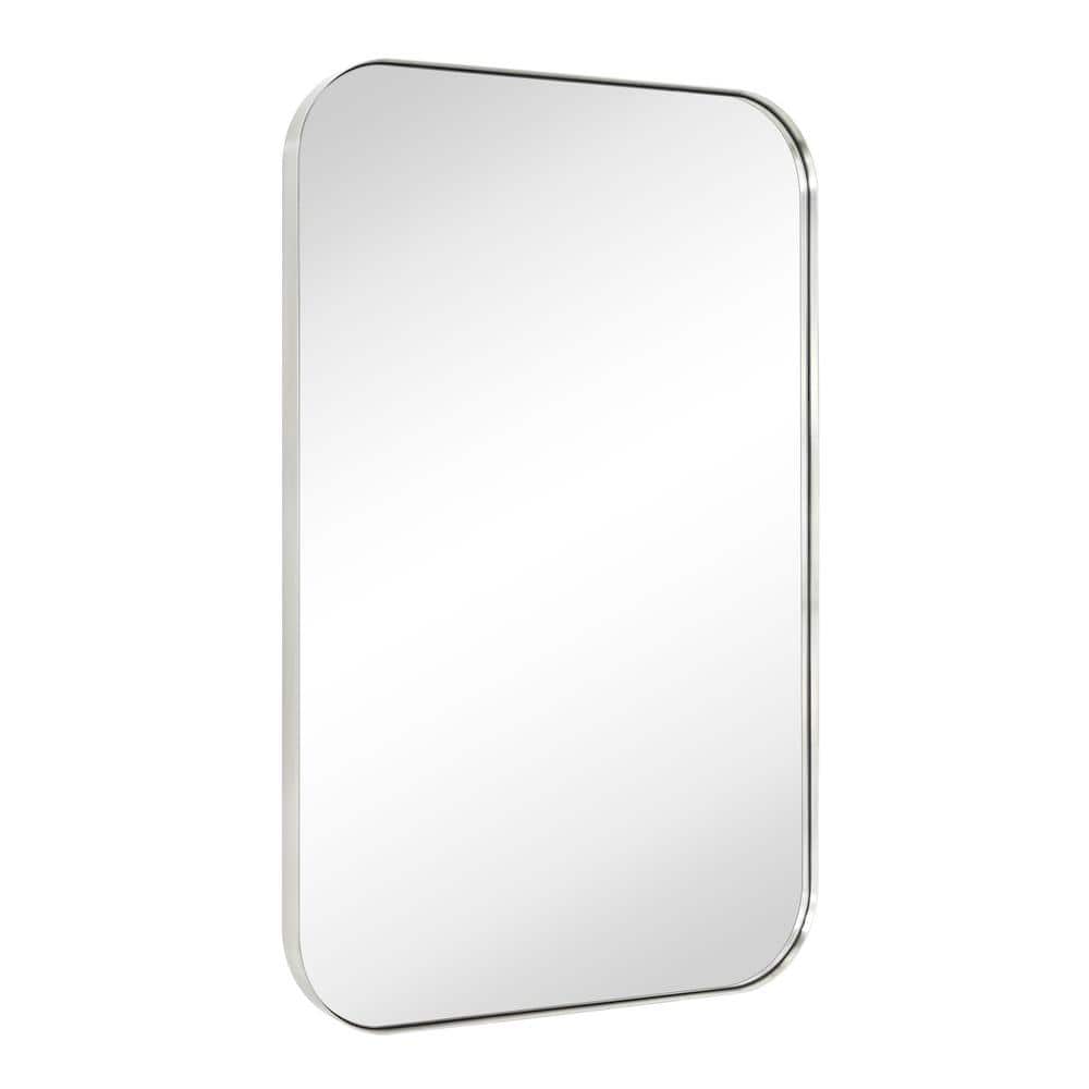 MirrorChic Moderna Crosshatch Silver 3 in. - 36 in. x 36 in. DIY Mirror  Frame Kit, Mirror Not Included E566-542-04 - The Home Depot