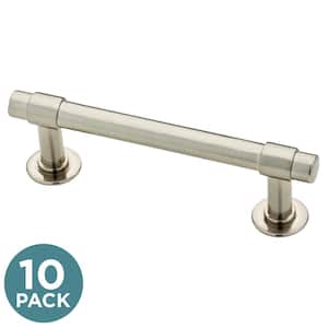 Brainerd Bar 3-in Center to Center Satin Gold Cylindrical Bar Drawer Pulls  in the Drawer Pulls department at