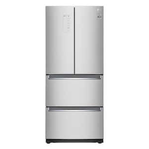 14 cu. ft. 4-Door Kimchi Specialty Refrigerator with Convertible Temperature Zones in Noble Steel, ENERGY STAR