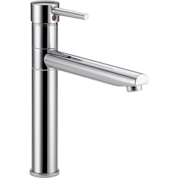 Delta Trinsic Single Handle Standard Kitchen Faucet in Chrome