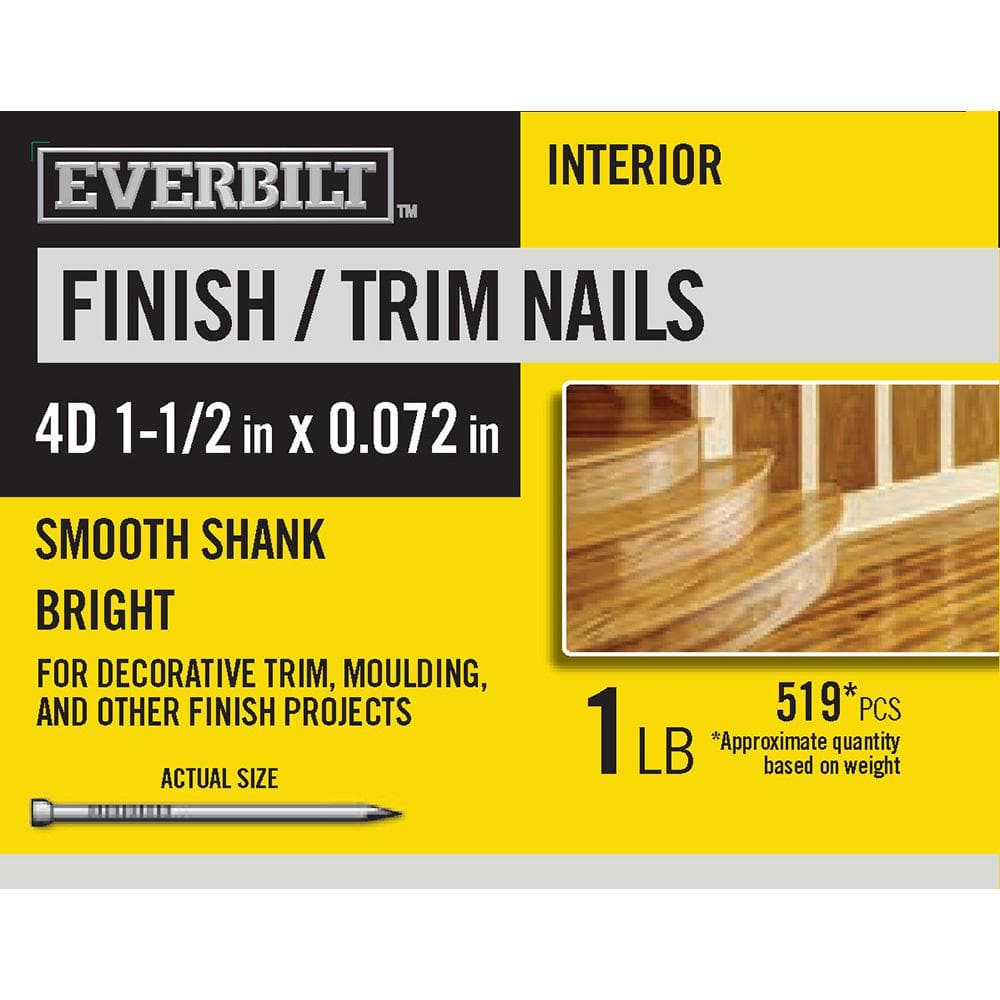 Home Depot Finish Nailsnull
