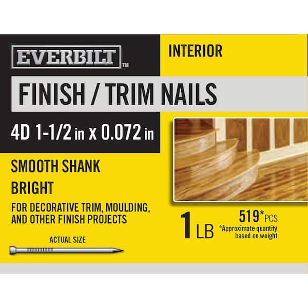 1-1/2 in. Finish Nail BRT 4D