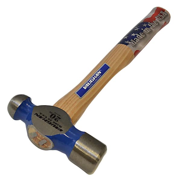 20 oz. Steel Ball Pein Hammer with 14 in. Hardwood Handle