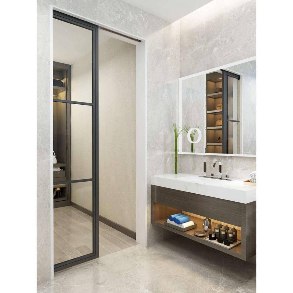 Heavy Duty Aluminum Pocket Door Frame for 2x4 Stud Wall