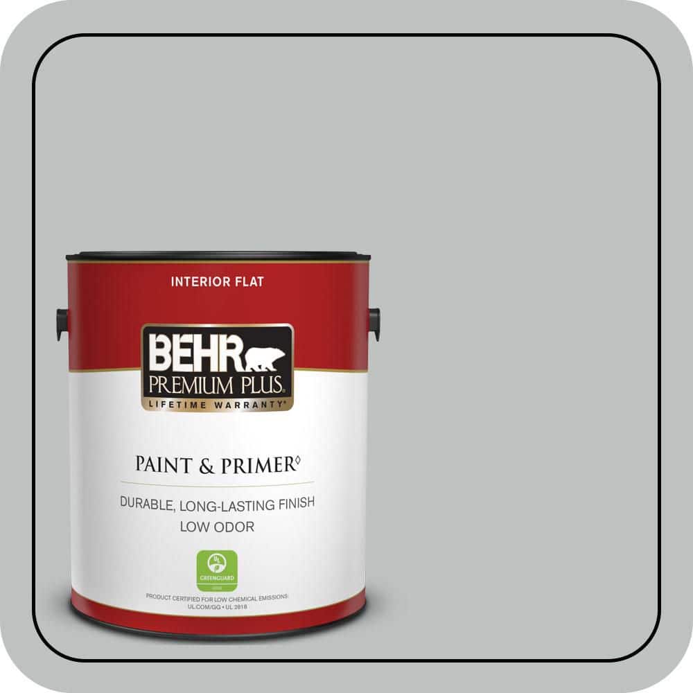 1 gal. #PPU26-18 Silver Mine Flat Low Odor Interior Paint & Primer price history on PriceWatchPro