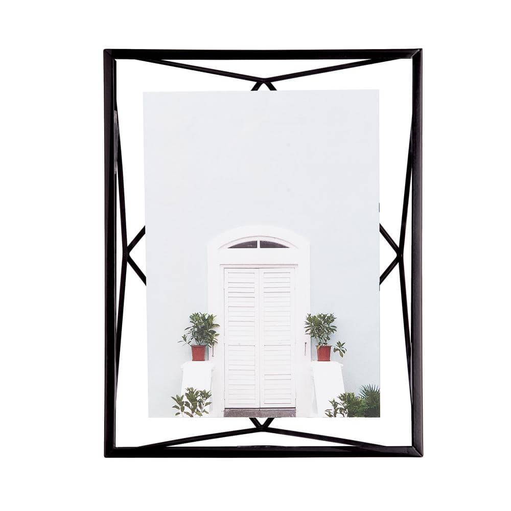 Umbra Prisma 5 in. x 7 in. Black Picture Frame 313015040 The Home Depot