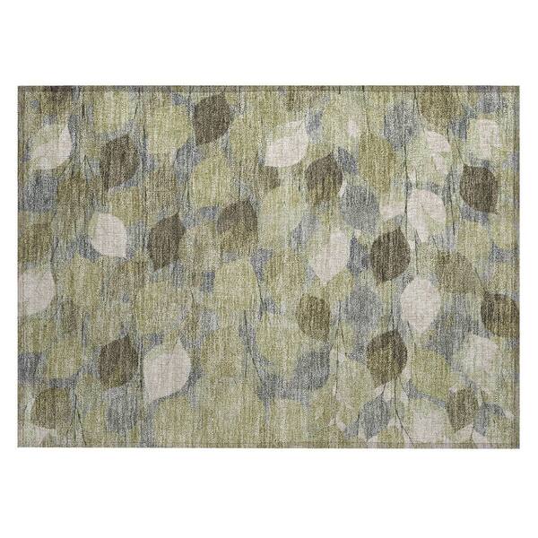 Chantille Machine Washable Indoor/Outdoor Abstract ACN2444 Fern 2 ft. x 3 ft. Accent Rug
