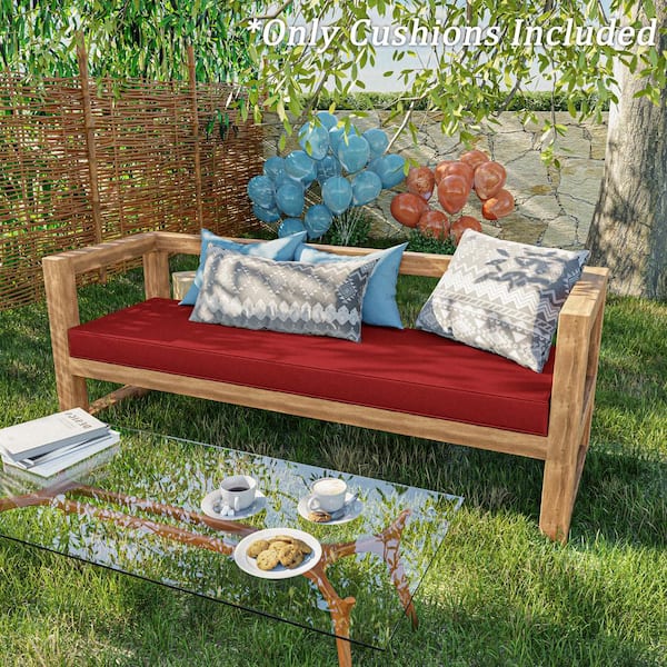 Kimunuk 45 x 18 x Rectangular Outdoor Porch Swing