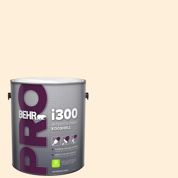 BEHR PRO 1 gal. #70 Linen White Eggshell Interior Paint