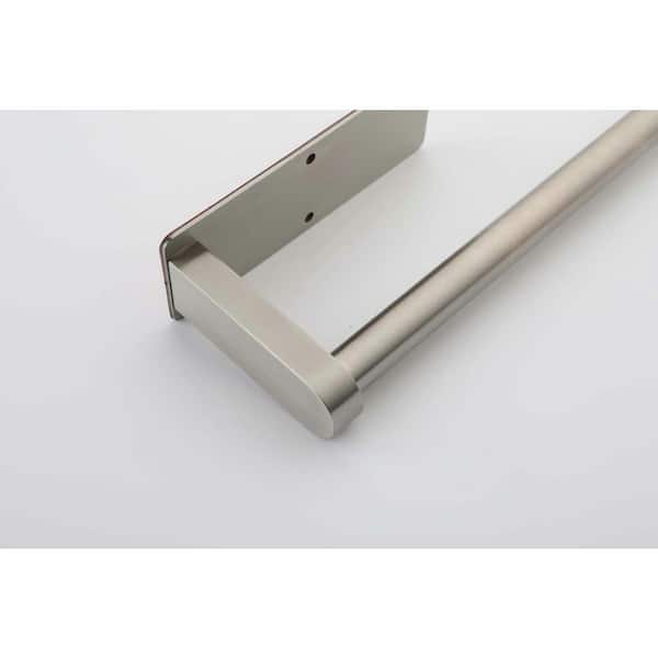 TOOLKISS Brushed Nickel Wall Mount Paper Towel Holder AD-PH301BN