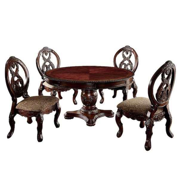 William S Home Furnishing Tuscany I Antique Cherry Round Dining Table 3845ch Rt The Depot William S Home Furnishing Tuscany I, Tuscan Round Dining Table
