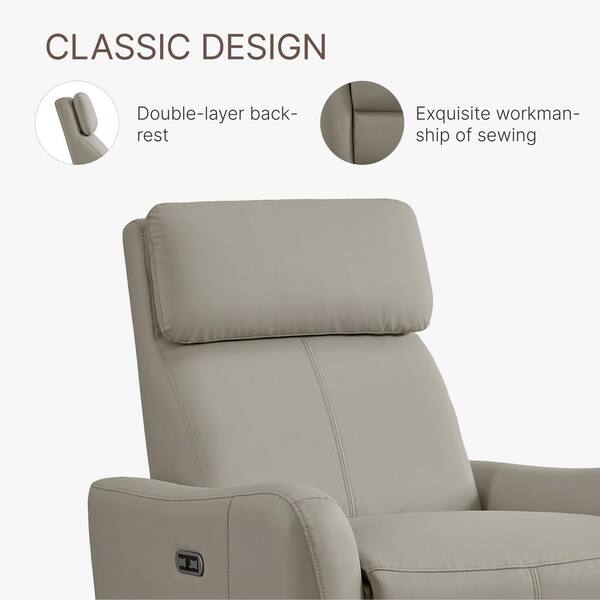 Have a question about Spruce & Spring Diggory Gray Leather