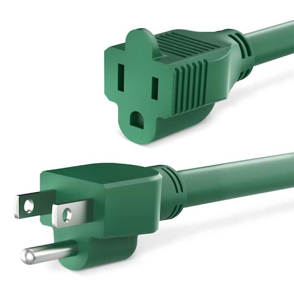 20 ft. 16/3 SJT, Outdoor Extension Cord, Green