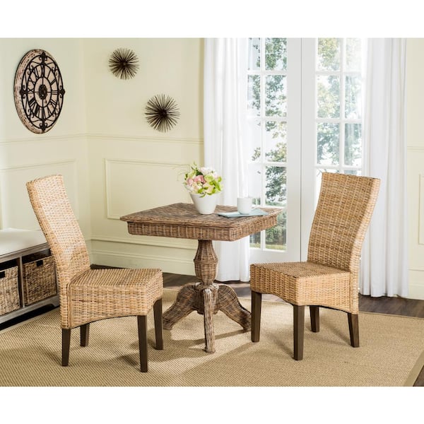Ozias Rattan Chair in Natural (2-Pack)