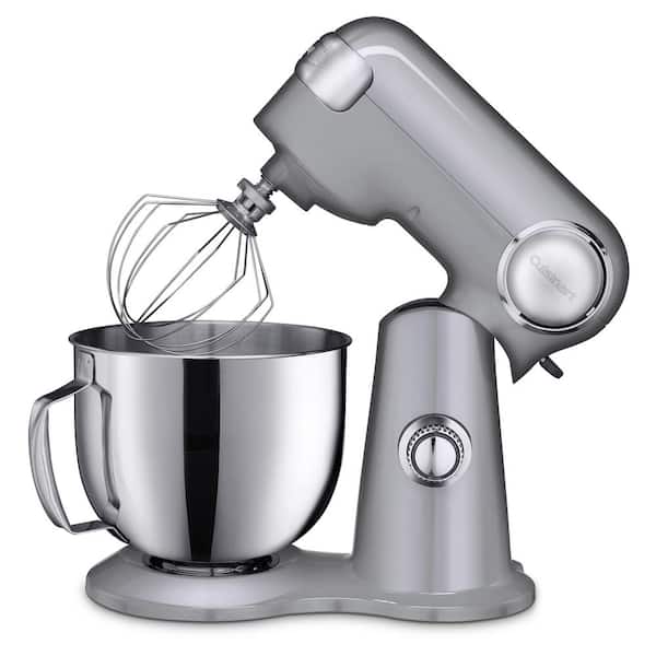 Precision Master 5.5 Qt. 12-Speed Die Cast Stand Mixer in Brushed Chrome