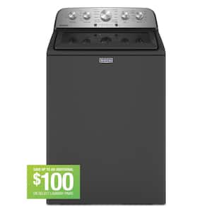 4.7 cu. ft. Top Load Washer in Volcano Black with Extra Power