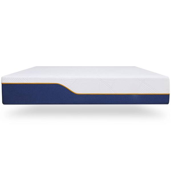 Crduf Queen Medium 12 in. Mattress Memory Foam BedinaBox Tigh Top
