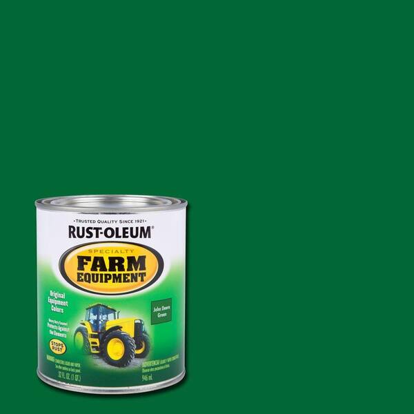 Rust-Oleum Specialty 1 qt. Farm Equipment John Deere Green Gloss Enamel Paint (2-Pack)