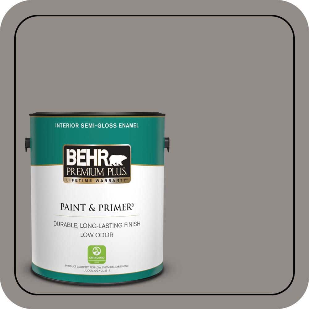 1 gal. #790F-4 Creek Bend Semi-Gloss Enamel Low Odor Interior Paint & Primer price history on PriceWatchPro