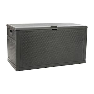 120 Gal. Gray Plastic Deck Box